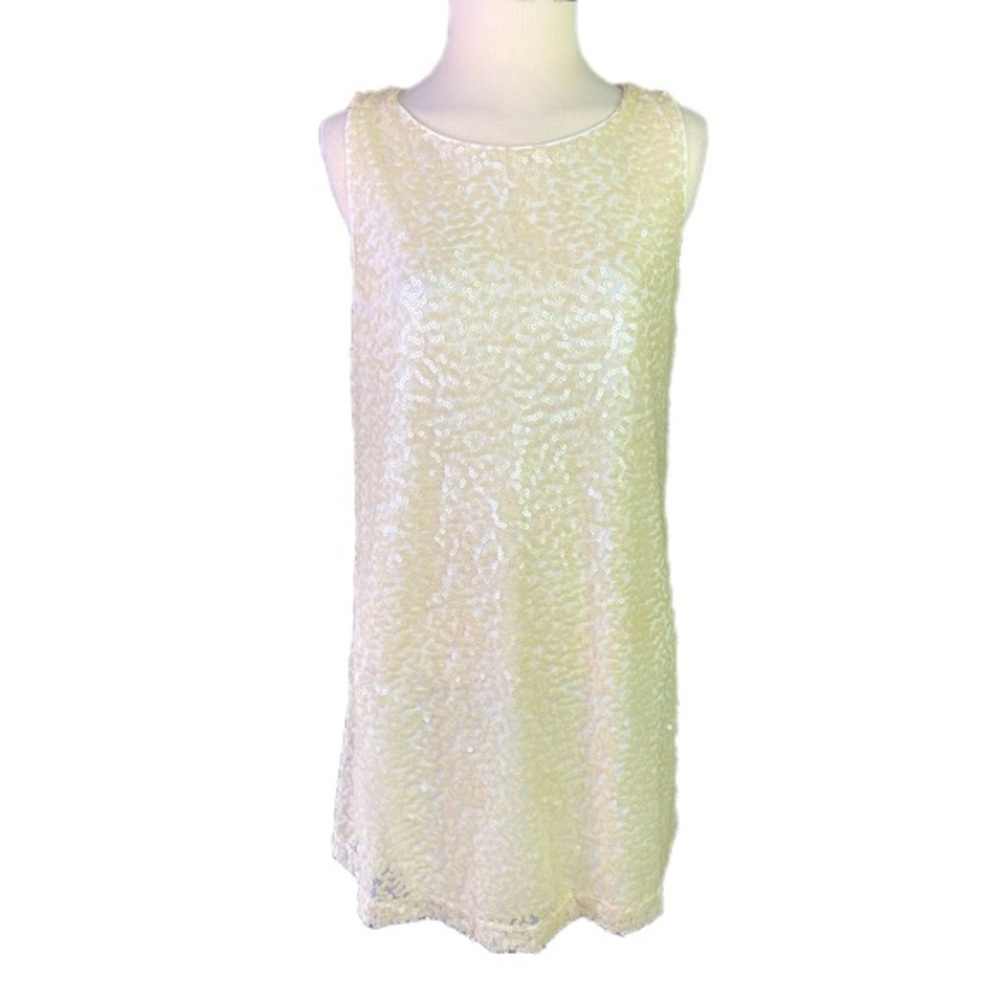 NWOT Creamy Dreamy Vanilla sequin H&M mini. L.